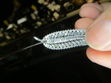 Load image into Gallery viewer, Vintage Alice Caviness Sterling Silver Germany Leaf Jewelry Brooch