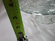Load image into Gallery viewer, Vintage LE Smith Clear Glass Moon & Stars Cake Pedestal Stand