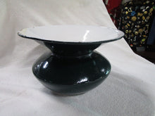 Load image into Gallery viewer, Antique Gate Marked Cast Iron And Enamel Cuspidor Spittoon
