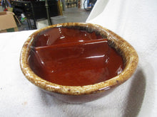 Load image into Gallery viewer, Vintage Hull USA Oven Proof Brown Drip Glaze Divided Pottery Serving Dish