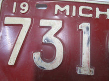 Load image into Gallery viewer, 1971 Michigan Automobile License Plate Tag 7310-CG