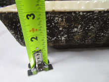 Load image into Gallery viewer, 1957 Lane & Co. Van Nuys CA Brown Spatter Low Rectangular Indoor Planter