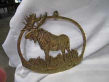 Load image into Gallery viewer, Vintage Royal Order Of Moose Brass Trivet Wall Plaque