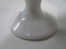 Load image into Gallery viewer, Vintage Westmoreland Leaves & Berries Milk Glass Pedestal Vase