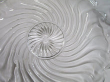 Load image into Gallery viewer, Vintage Fostoria Colony Swirl Clear Glass Torte Plate Platter