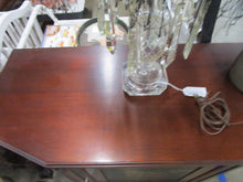 Load image into Gallery viewer, Antique Elgin A. Simonds Co. Matched Pair Walnut Diagonal Music and Floral Motif Commodes Cabinets