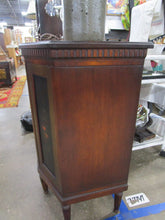 Load image into Gallery viewer, Antique Elgin A. Simonds Co. Matched Pair Walnut Diagonal Music and Floral Motif Commodes Cabinets