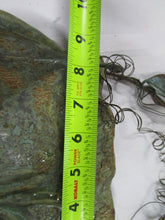 Load image into Gallery viewer, Art Pottery Artist Signed Green Tree and Leaf Wall Pocket