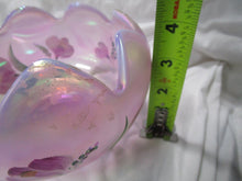 Load image into Gallery viewer, Vintage Fenton Handpainted Pink Opalescent Rose Bowl
