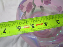 Load image into Gallery viewer, Vintage Fenton Handpainted Pink Opalescent Rose Bowl