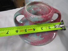 Load image into Gallery viewer, MCM California Pottery 521 Mint/Pink Double Handle Ewer Vase Decor