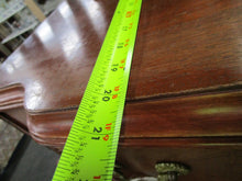 Load image into Gallery viewer, Vintage Mahogany Floral Carved Eight Drawer Highboy Breakfront Dresser