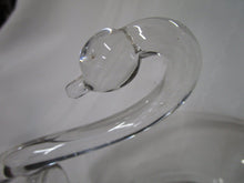 Load image into Gallery viewer, Vintage Duncan Miller Clear Glass Swan Trinket Ring Dish