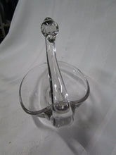 Load image into Gallery viewer, Vintage Duncan Miller Clear Glass Swan Trinket Ring Dish