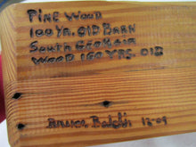 Load image into Gallery viewer, Handcrafted Pine Wood Jewelry Trinket Dresser Box