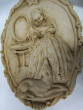 Load image into Gallery viewer, Vintage Gino Ruggeri Italy Victorian Girl with Animals Wall Plaques Pair