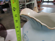 Load image into Gallery viewer, Antique Alba China Floral with Gold Trim Wash Basin and Pitcher Set