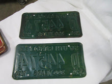 Load image into Gallery viewer, 1970 South Carolina 300 Years 1670-1970 D 44574 Matched Pair Automobile License Plate Tag