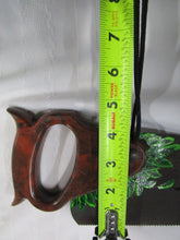 Load image into Gallery viewer, Hand Painted Hummingbird Saw, Porcelain & Enamel
