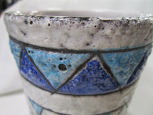 Load image into Gallery viewer, MCM Italy Fat Lava Cylinder Geometric Vase