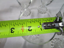 Load image into Gallery viewer, Vintage Anchor Hocking Boopie Clear Glass Juice Liquor Footed Glasses Set of 6