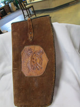 Load image into Gallery viewer, Vintage Mexico Suede Leather Side Arrow Quiver with Wool Lining