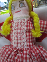 Load image into Gallery viewer, Vintage Topsy Turvy Little Red Riding Hood & Grandma Flip Story Doll