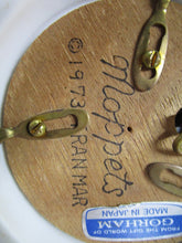 Load image into Gallery viewer, 1973 Gorham Moppets Young Boy and Girl with Tree Ceramic Musical Box