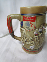 Load image into Gallery viewer, 1984 Budweiser Los Angeles Summer Olympics Collector Beer Stein