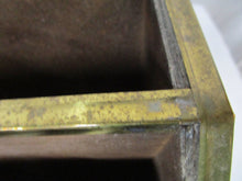 Load image into Gallery viewer, Vintage Lombard Brass Repousse Magazine Rack