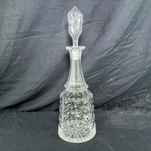 Load image into Gallery viewer, Antique Cut-Crystal Decanter