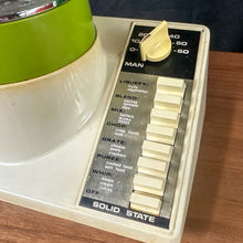 Load image into Gallery viewer, 1970s Proctor-Silex Cream & Avocado 8-Speed Blender - Works!