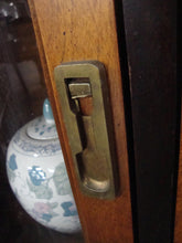 Load image into Gallery viewer, Vintage Bassett Furniture Oriental Two Piece China Hutch Display Cabinet