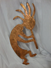Load image into Gallery viewer, Vintage Solid 1/8" Copper Kokopelli Garden Silhouette Decor