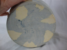 Load image into Gallery viewer, Dale Costner Vale, NC Unsigned Blue/Cream Folk Art Pottery Chicken Figure Sculpture