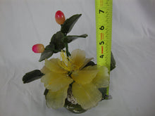 Load image into Gallery viewer, Vintage Glass and Stone Small Flower Tree Decor