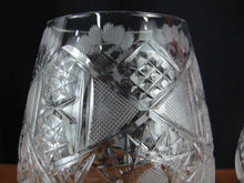 Load image into Gallery viewer, Vintage Bielecki Krystal Handcut Brandy Cognac Snifters Set of 2