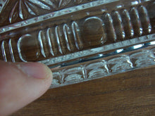 Load image into Gallery viewer, Vintage Pressed Glass Creamer, Sugar with Lid and Tray Set