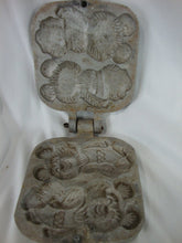 Load image into Gallery viewer, Vintage Cast Aluminum Bear Chocolate Candy Mold Press