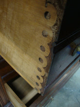 Load image into Gallery viewer, Vintage Eastlake Dresser with Marble top and Attached Mirror