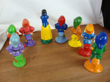 Load image into Gallery viewer, Vintage Yankee Home Mold Snow White & Seven Dwarfs Handpainted Figurine Set