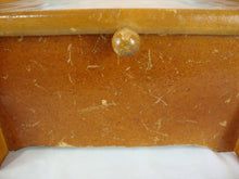 Load image into Gallery viewer, 1940s Floral Wood Food Recipe Kitchen Box Hinged Lid
