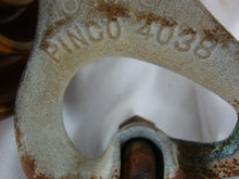 Load image into Gallery viewer, 1962 Victor Ceramic and Metal 10,000 Lbs Double Bell Pole Wire Insulator