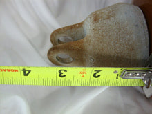 Load image into Gallery viewer, 1962 Victor Ceramic and Metal 10,000 Lbs Double Bell Pole Wire Insulator