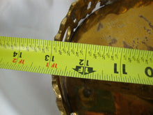Load image into Gallery viewer, Vintage French Style Brass Footed Gallery Tray