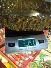 Load image into Gallery viewer, Vintage French Style Brass Footed Gallery Tray