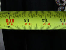 Load image into Gallery viewer, Harley Davidson, XL, Womens, Black Simple Flower,3/4 Sleeve