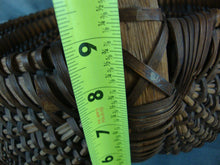 Load image into Gallery viewer, Antique Country Rustic Split Oak Buttocks Large Gathering Basket