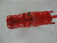 Load image into Gallery viewer, Vintage Red Cast Iron Rocking Horse Decor Anima