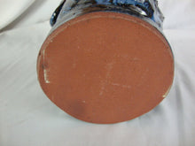 Load image into Gallery viewer, Lolly Lynn Folk Art Blue Streaked Devil Ugly Face Jug